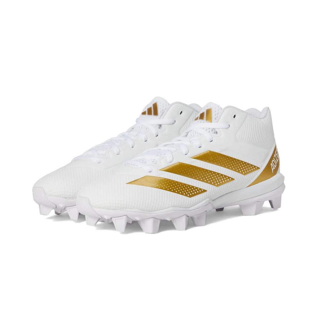 Adidas Mens Adizero Impact 2 Molded Football Cleats Size 12 Gold NWOB